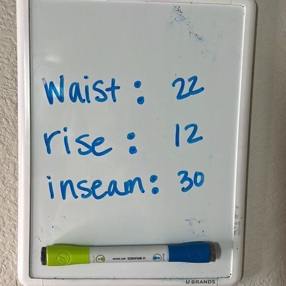 St. John's‎ Bay Blue Cotton Blend High Rise Straight Leg Jeans Women's Size 24W - Picture 9 of 9